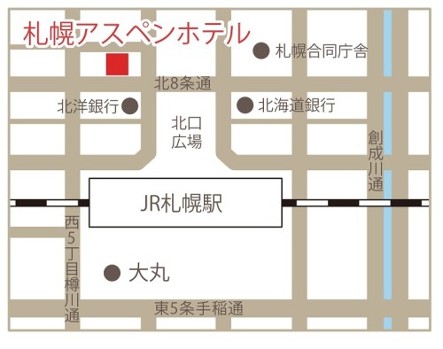 札幌相談会地図